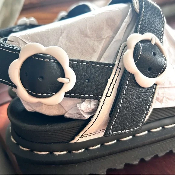 Dr. Martens Voss Mono Floral Sandals Women’s 8 NWOB - Picture 9 of 13